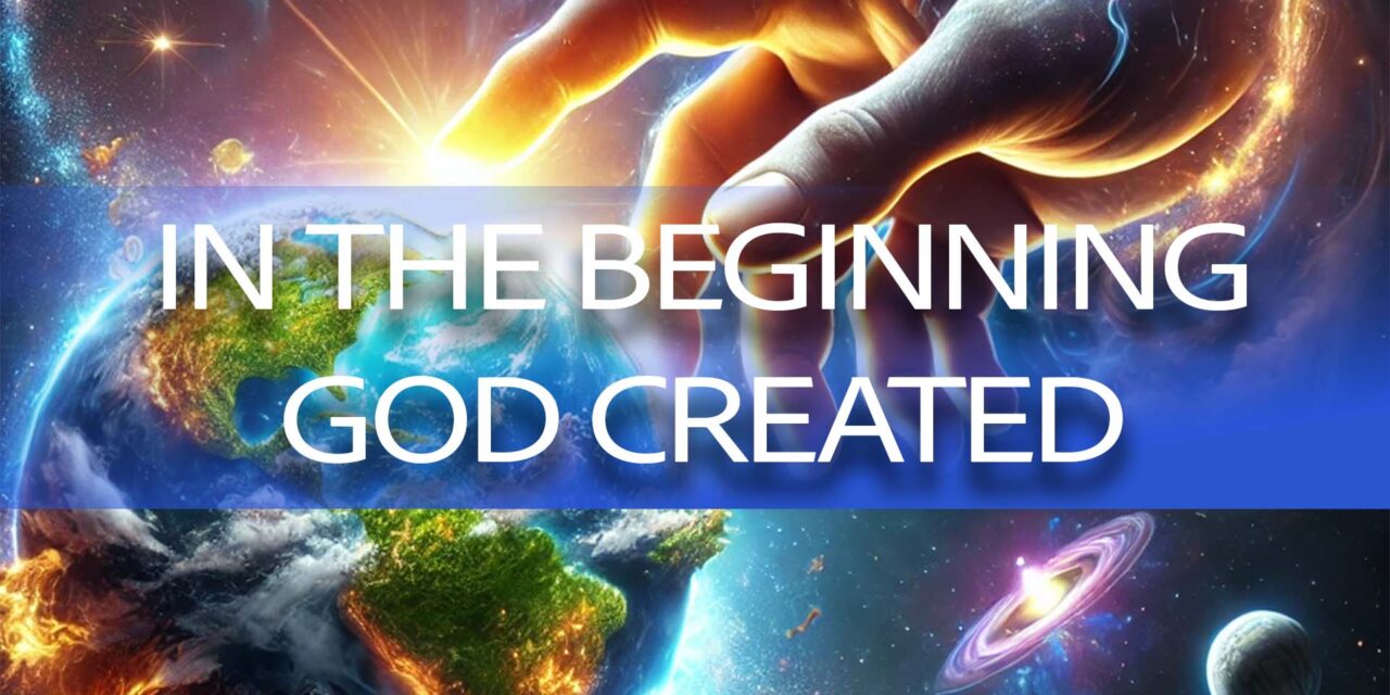 In The Beginning God Created